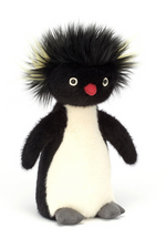 An image of the Jellycat Ronnie Rockhopper Penguin.