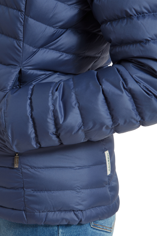 An image of the Schoffel Hambleton Down Jacket in Stone Blue.