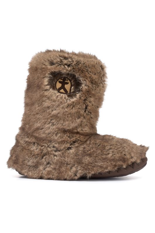 An image of the Bedroom Athletics Cole Luxury Faux Fur Boots in Jackal.