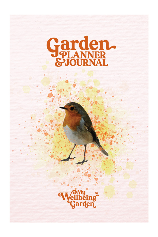 An image of the My Wellbeing Garden Planner & Journal in the style Robin.