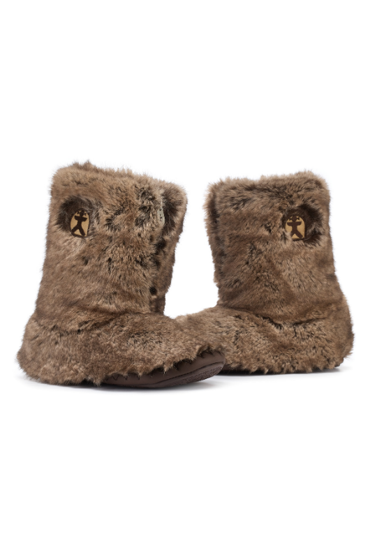 An image of the Bedroom Athletics Cole Luxury Faux Fur Boots in Jackal.