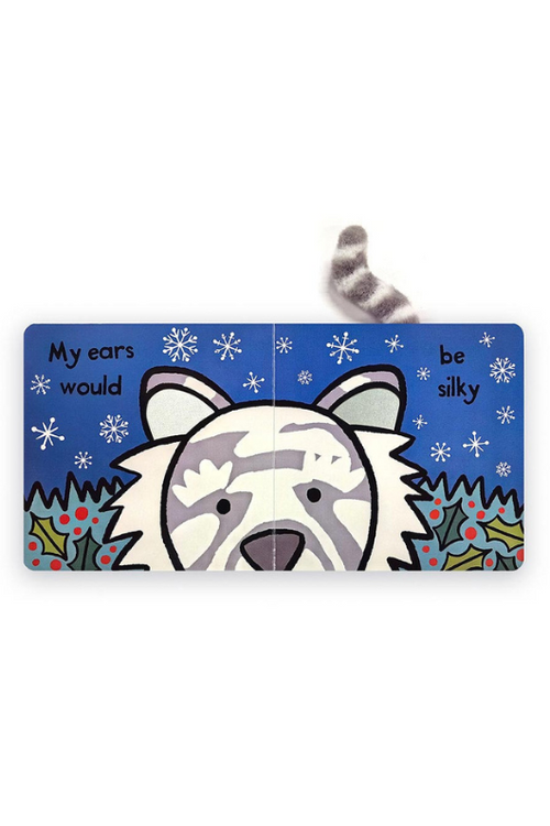 An image of the Jellycat Jellycat If I Were a Snow Tiger Board Book