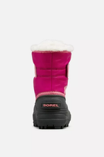 An image of the SOREL Children's Snow Commander Boots in Tropic Pink.