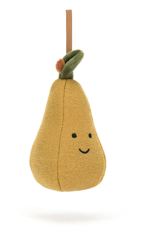 An image of the Jellycat Festive Folly Pear.