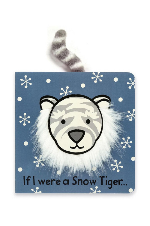 An image of the Jellycat Jellycat If I Were a Snow Tiger Board Book