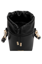 An image of the Every Other Solara Bucket Bag in Black.