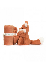 An image of the Jellycat Bashful Fox Cub Soother.