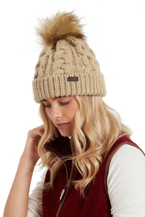 An image of the Schoffel Bakewell Hat in Oat.