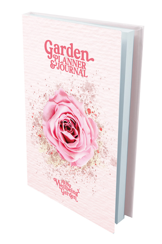 An image of the My Wellbeing Garden Planner & Journal in the style Rose.