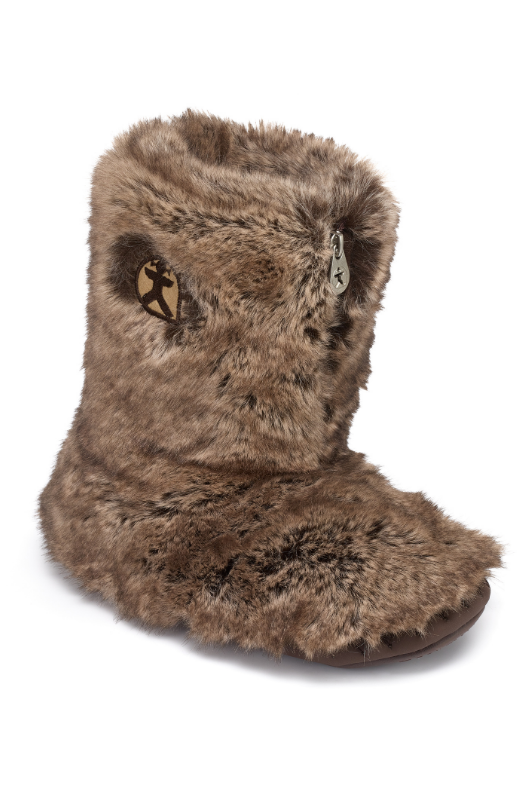 An image of the Bedroom Athletics Cole Luxury Faux Fur Boots in Jackal.