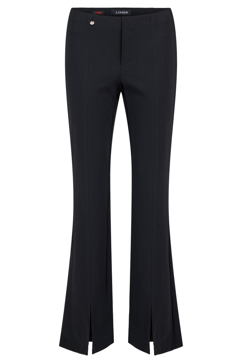 An image of the Robell Joella Trousers in Black.