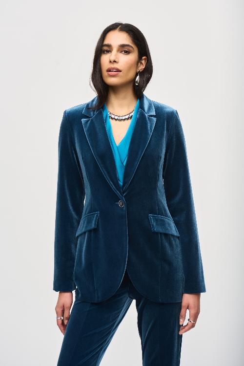 An image of the Joseph Ribkoff Blazer in Nightfall.