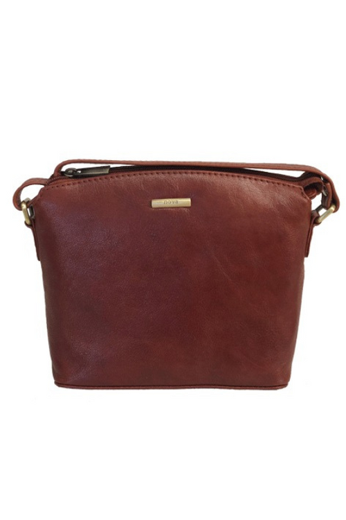 An image of the Nova Leathers Crossbody Bag in Cognac.