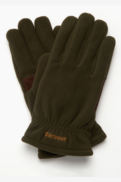 An image of the Barbour Coalford Gloves in Olive.