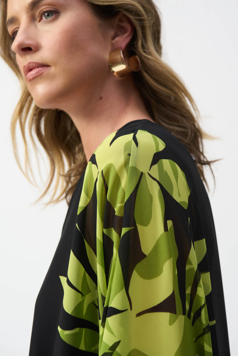 An image of the Joseph Ribkoff Poncho Top