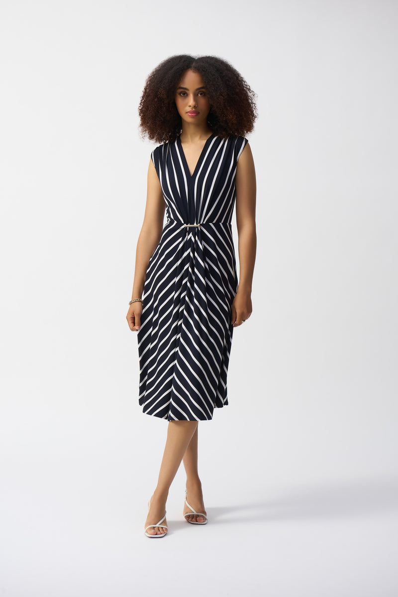 An image of the Joseph Ribkoff Striped Dress