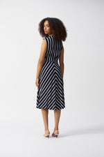 An image of the Joseph Ribkoff Striped Dress