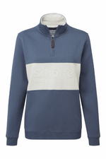 An image of the Schoffel St Agnes Sweatshirt in Vintage Navy.