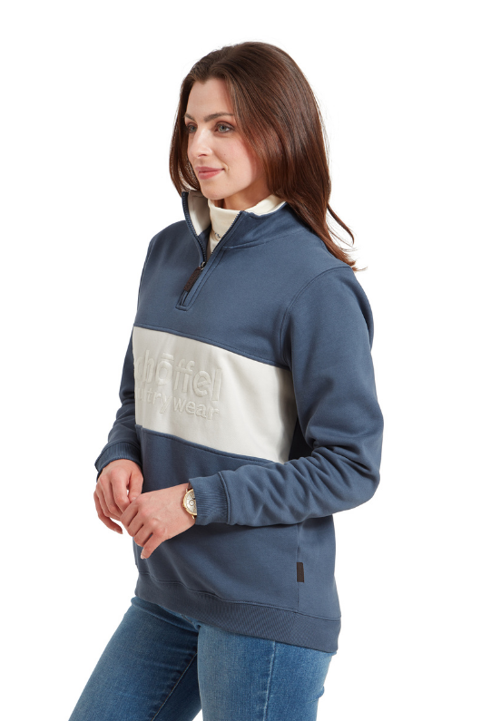 An image of the Schoffel St Agnes Sweatshirt in Vintage Navy.