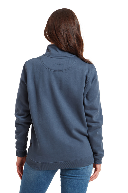 An image of the Schoffel St Agnes Sweatshirt in Vintage Navy.