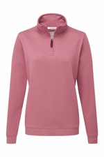 An image of the Schoffel Sennen Cove Sweatshirt in Dark French Rose.