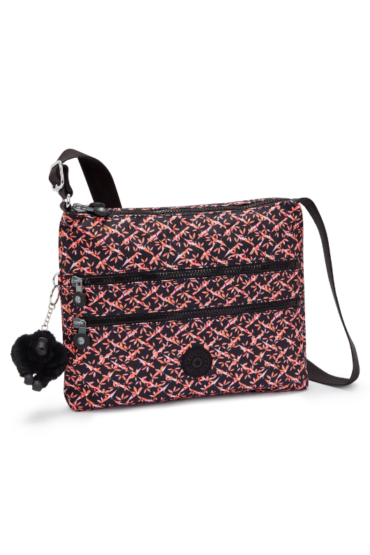 An image of the Kipling Alvar Crossbody bag in Dancing Bouquet.