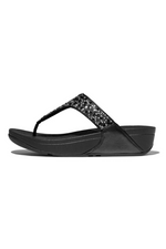 An image of the Fitflop Lulu Crystal-Mix Toe-Post Sandals