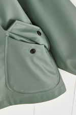 An image of the Grass & Air Rainster Jacket in Khaki.