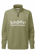 An image of the Schoffel St Issey Sweatshirt in Light Sage.