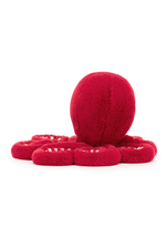 An image of the Jellycat Cranberry Octopus Little.