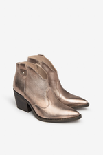 An image of the Nero Giardini Heeled Ankle Boots in Tortora.