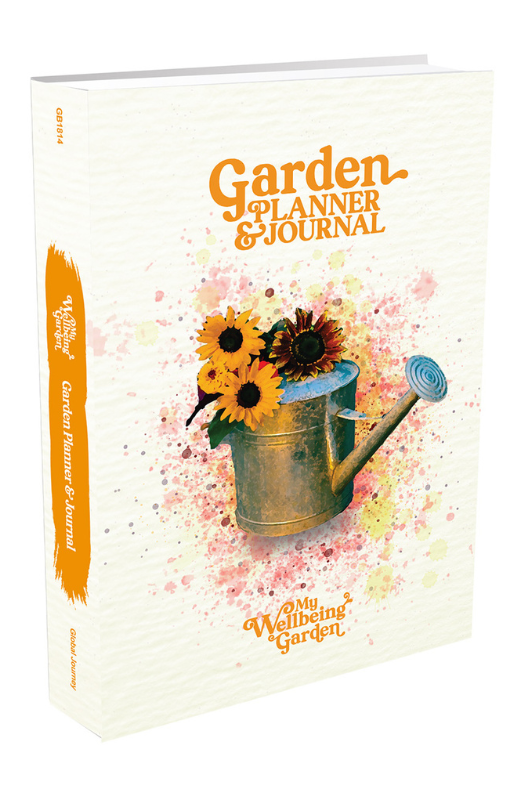 An image of the My Wellbeing Garden Planner & Journal in the style Watering Can.