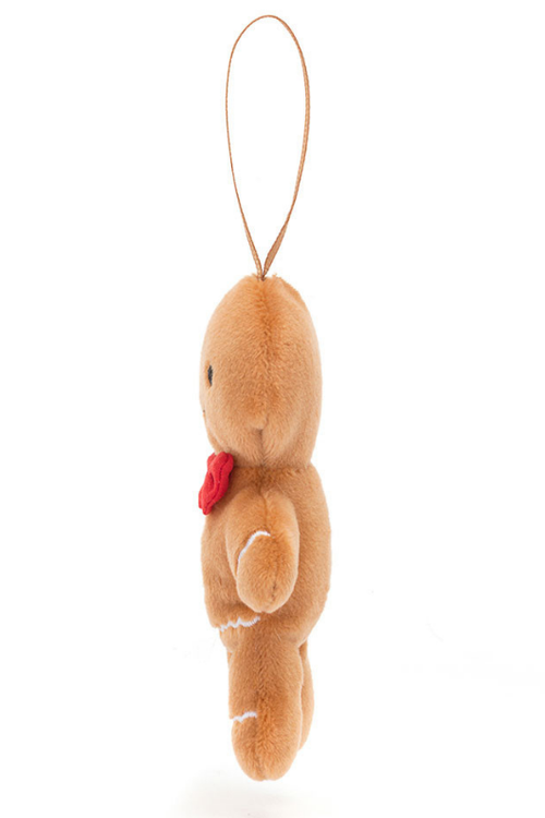 An image of the Jellycat Festive Folly Gingerbread Fred.