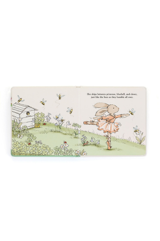 An image of the Jellycat Lottie The Ballet Bunny Book.