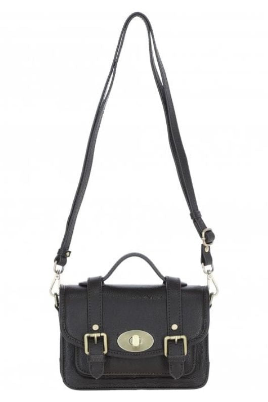 An image of the Ashwood Leather Leather Handbag With Twist Lock