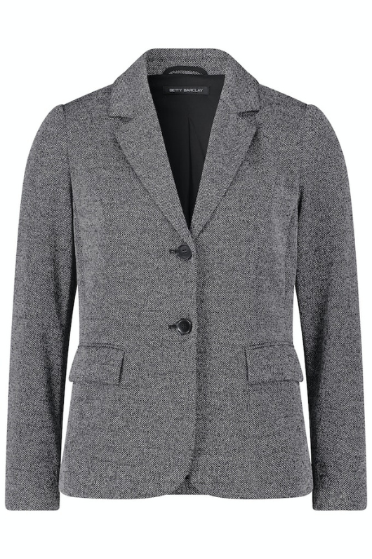 An image of the Betty Barclay Casual Blazer in the colour Grey.