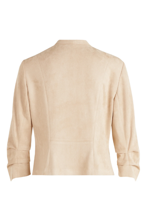 An image of the Betty Barclay Blazer Jacket in Classic Beige.