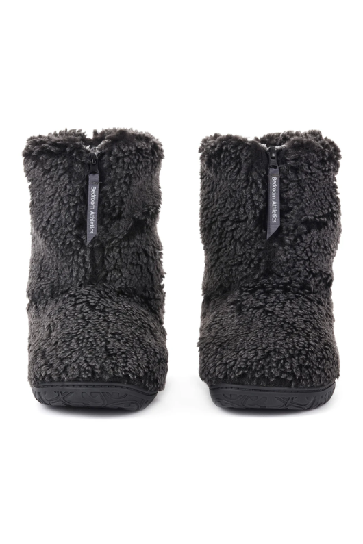 An image of the Bedroom Athletics Gosling Slipper Boots in Black.