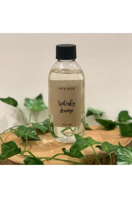 An image of the Ivy & Twine Whisky Lounge Diffuser Refill 250ml