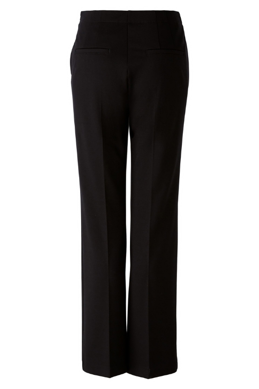 An image of the Oui Stretch Trousers in Black.