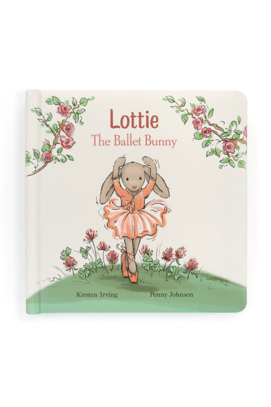 An image of the Jellycat Lottie The Ballet Bunny Book.