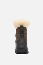 An image of the SOREL Torino V Parc Waterproof Snow Boots in Tobacco Black.