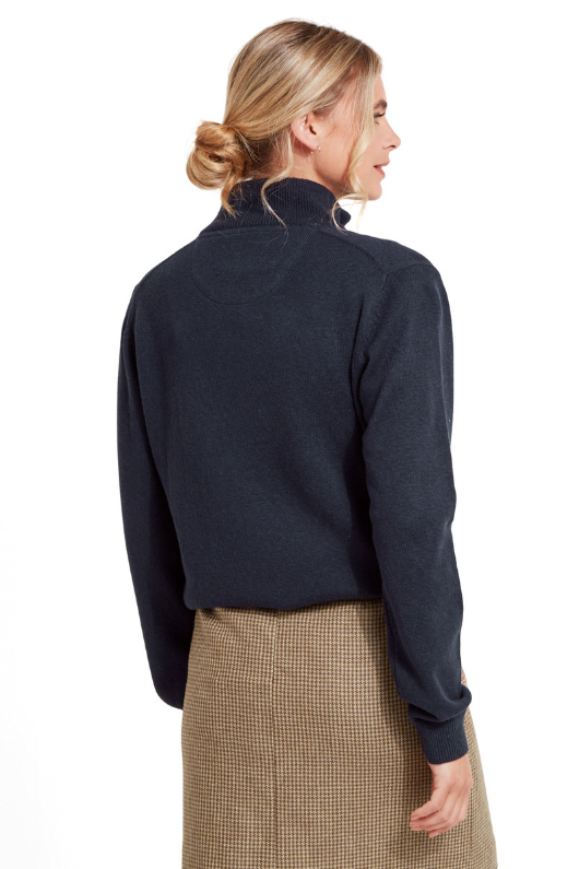 An image of the Schoffel Pateley Jumper in Slate Navy.