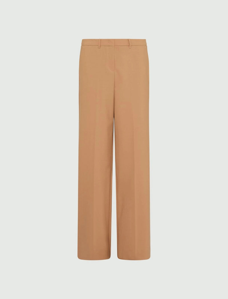 An image of the Marella Galoppo Trousers in Camel.