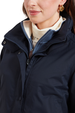 An image of the Schoffel Edith Jacket in True Navy.