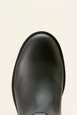 An image of the Ariat Wexford Lug Mid Waterproof Chelsea Boots in Jet Black.