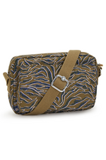 An image of the Kipling Abanu Crossbody Bag in Undersea Leaves.