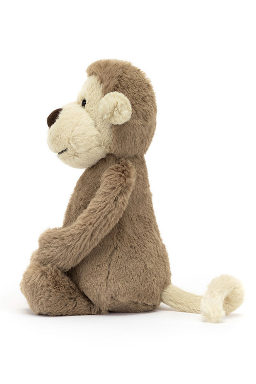 An image of the Jellycat Bashful Monkey Little.