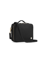 An image of the Fairfax & Favor Buckingham Crossbody Bag in Black Leather.