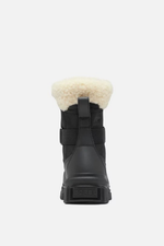 An image of the SOREL Torino V Parc Waterproof Snow Boots in Black Sea Salt.